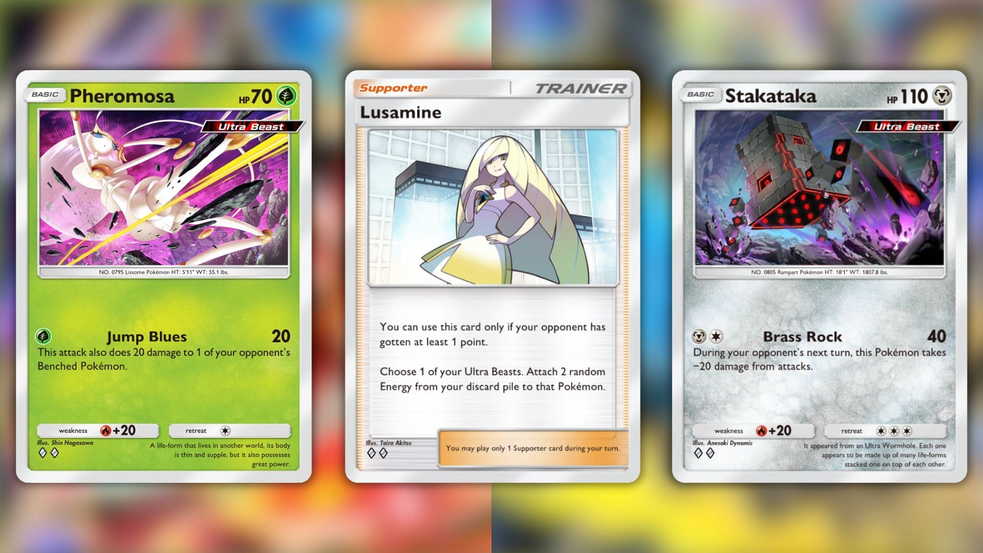Some cards that you could possibly pull in the Bonus Pick (Image via The Pokemon Company)